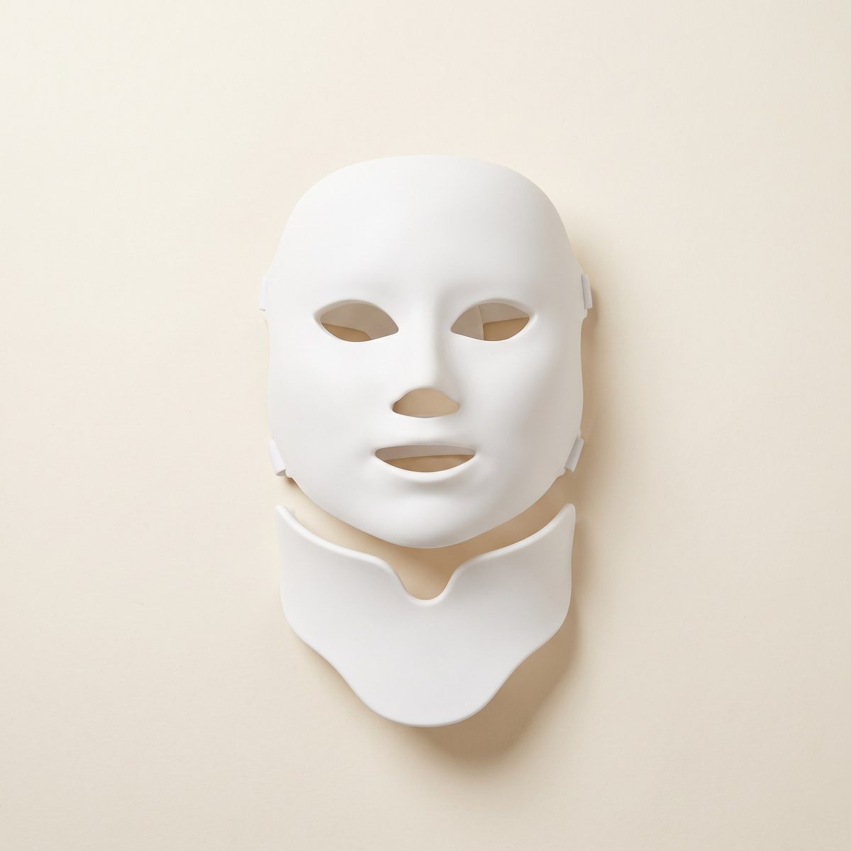 Le masque LED vu de face